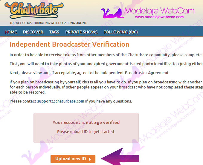How to sign up as a WebCam model on Chaturbate