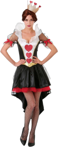 Sexy Halloween costumes - Queen of hearts