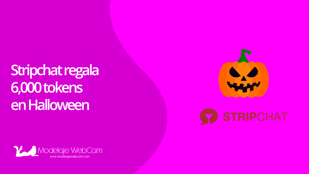 Concurso de Halloween 2023 en Stripchat regala 6000 tokens