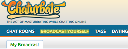 Chaturbate - Broadcast Yourself
