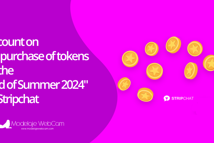 Discount on the purchase of tokens for the "End of Summer 2024" on Stripchat