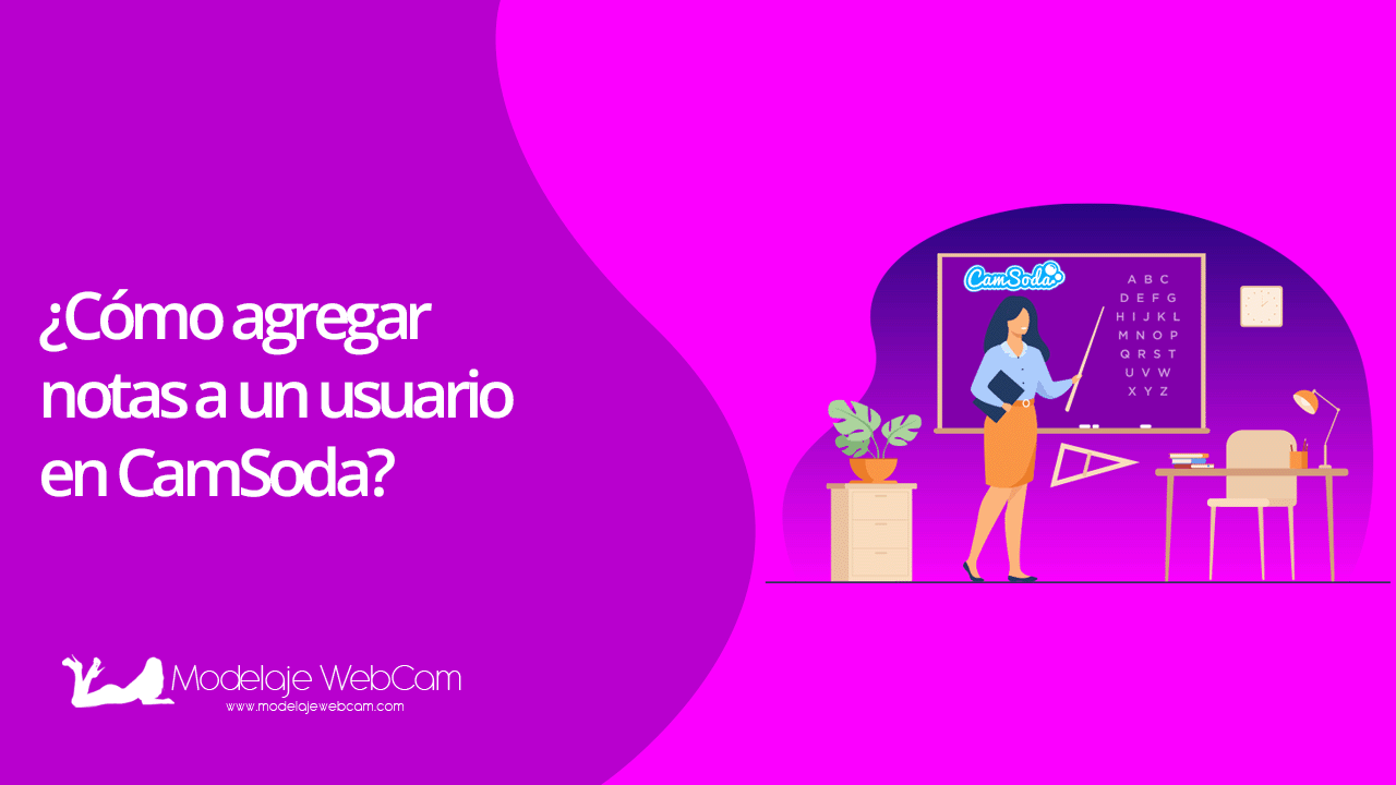 Cómo agregar notas a un usuario en CamSoda