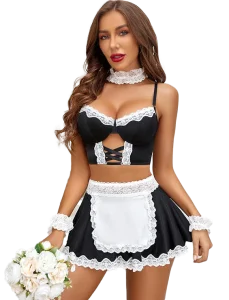 Sexy Halloween Costumes - French Maid