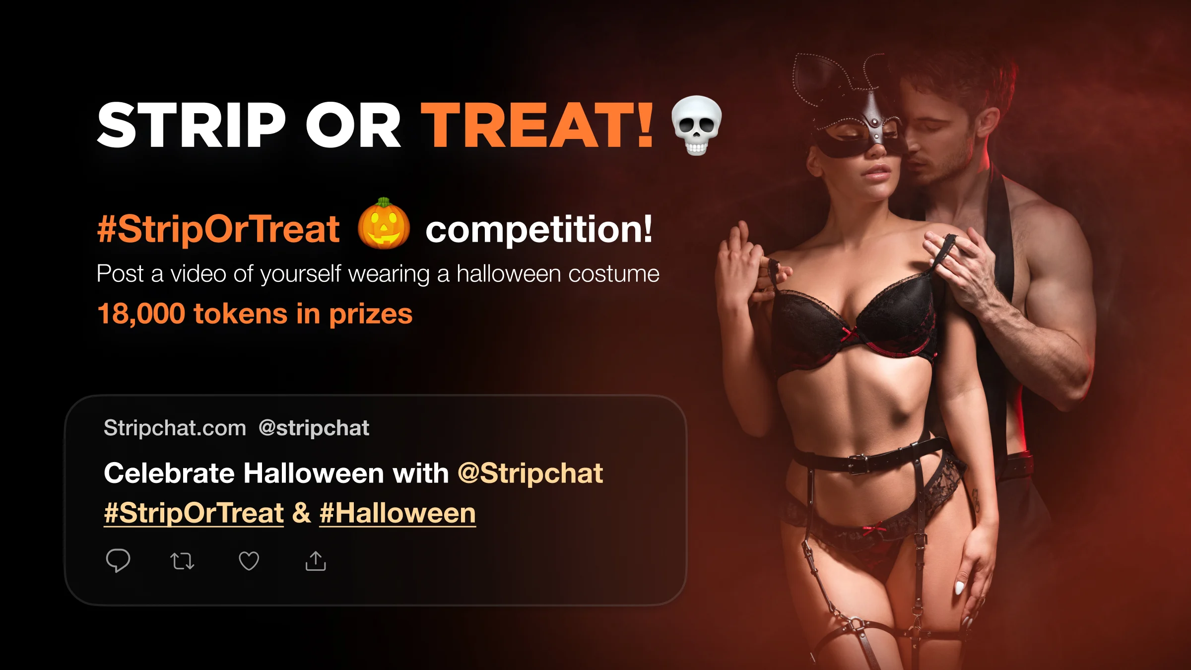 Stripchat - Halloween 2024 - Strip o trato