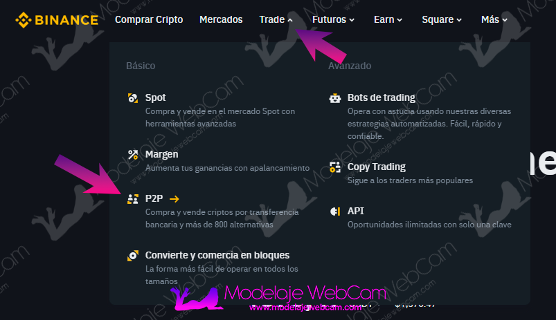 Binance - Trade - P2P