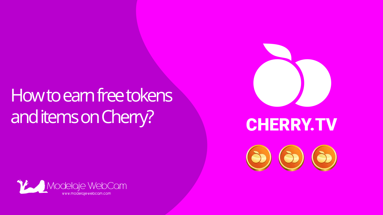 How to earn free tokens and item on Cherry.tv